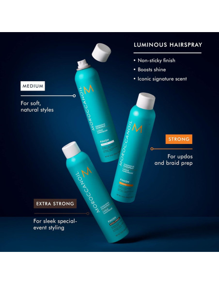 Laca Luminosa Moroccanoil 75ml - Sujeción Ligera y Brillo Laca Luminosa Moroccanoil 75ml - Sujeción Ligera y Brillo