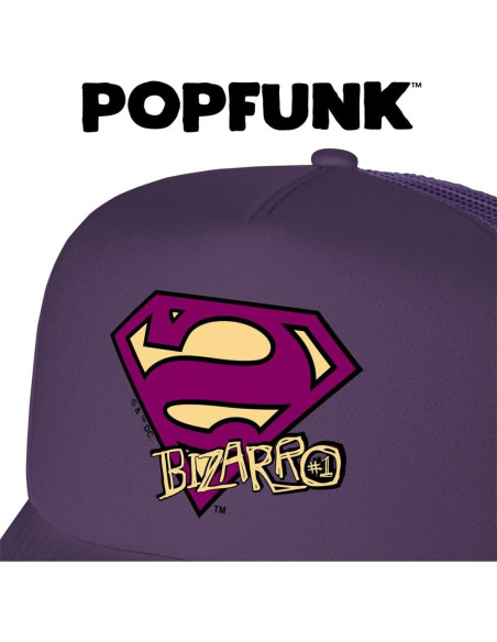 Gorra Trucker Snapback Popfunk Superman Bizarro Unisex Gorra Trucker Snapback Popfunk Superman Bizarro Unisex
