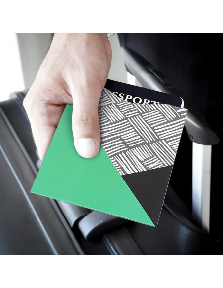 Fundas Bloqueadoras RFID LotFancy - 14 Tarjetas + 5 Pasaportes Fundas Bloqueadoras RFID LotFancy - 14 Tarjetas + 5 Pasaportes