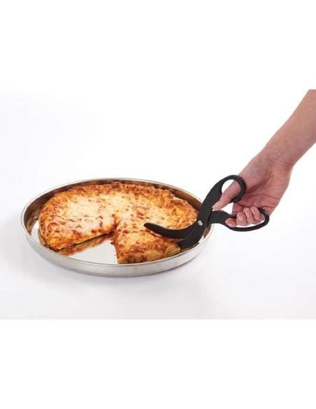 Tijeras para Pizza Fante's Gilda, Nylon Sin Rayones, Negro Tijeras para Pizza Fante's Gilda, Nylon Sin Rayones, Negro