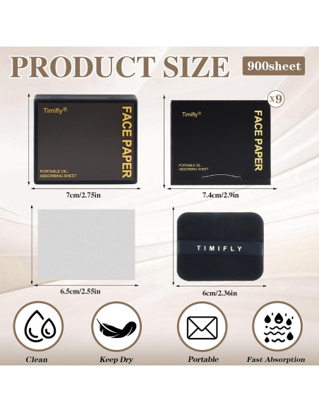 Hojas Absorbentes de Aceite Betinyar 1000pcs Negro 13.9x16.4cm Hojas Absorbentes de Aceite Betinyar 1000pcs Negro 13.9x16.4cm