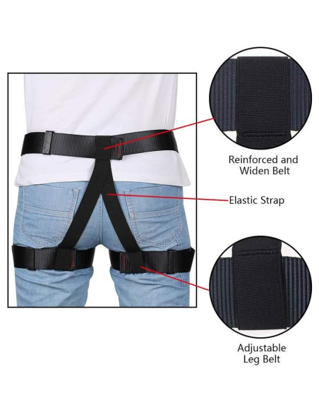 Cinturón de Escalada HandAcc ZH004 Unisex 50.8-114.3 cm Cinturón de Escalada HandAcc ZH004 Unisex 50.8-114.3 cm