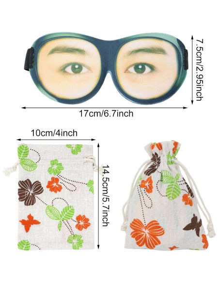 Máscara de Ojos 3D Honbay Suave para Dormir Ajustable Máscara de Ojos 3D Honbay Suave para Dormir Ajustable