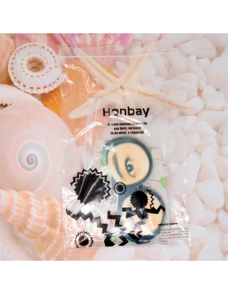 Máscara de Ojos 3D Honbay Suave para Dormir Ajustable Máscara de Ojos 3D Honbay Suave para Dormir Ajustable