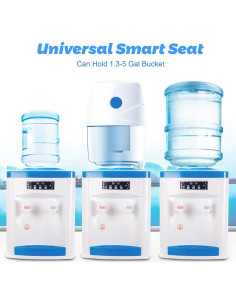 Dispensador de Agua Eléctrico QWNBG 1-5 Galones Caliente y Frío 2