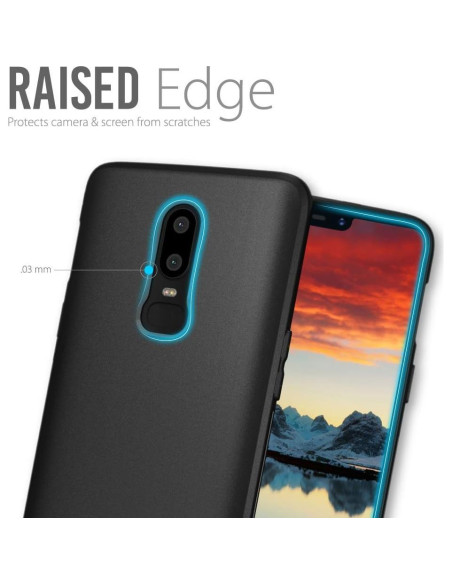 Funda TUDIA Slim-Fit para OnePlus 6 - TPU a prueba de golpes Funda TUDIA Slim-Fit para OnePlus 6 - TPU a prueba de golpes