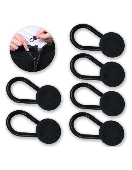 Extensores de Cintura Flexibles Wardrobe Hackers - 6 Piezas Extensores de Cintura Flexibles Wardrobe Hackers - 6 Piezas