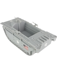 Vehículo Anfibio BMC WW2 Amtrac LVT-2 1:32 Gris 2