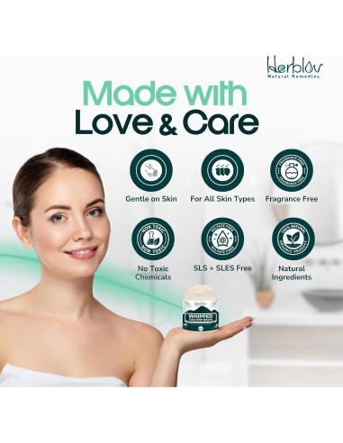 Bálsamo de Sebo de Res Herblov 181g - Hidratante Natural Vainilla