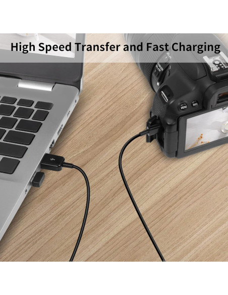 Cable Divisor Mini USB Dual RIIEYOCA 1m Carga y Datos Cable Divisor Mini USB Dual RIIEYOCA 1m Carga y Datos