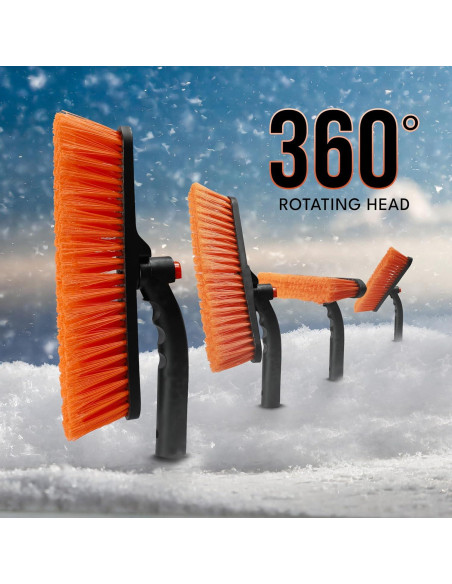 Cepillo de Nieve Extensible EcoNour 113.5 cm para SUV Cepillo de Nieve Extensible EcoNour 113.5 cm para SUV