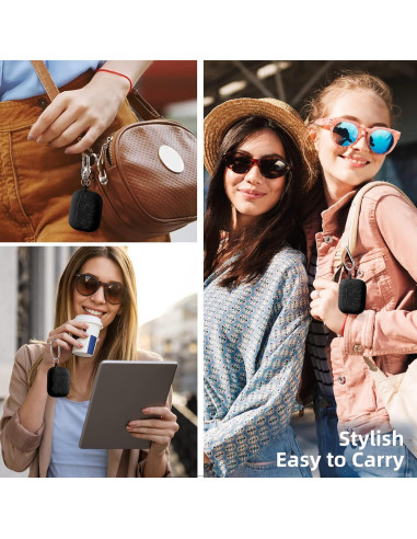 Funda Silicona Grabada Lerobo para AirPods Pro 2 USB-C Negra