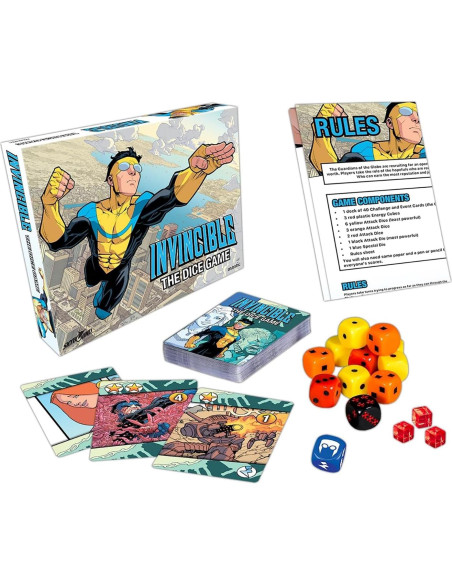 Juego de Dados Invencible Mantic Games para 2-4 Jugadores Juego de Dados Invencible Mantic Games para 2-4 Jugadores