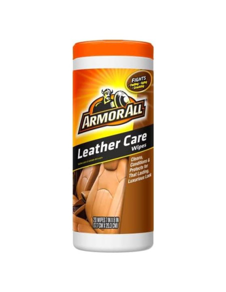 Toallitas Limpiadoras para Cuero Armor All - Paquete de 6 Toallitas Limpiadoras para Cuero Armor All - Paquete de 6