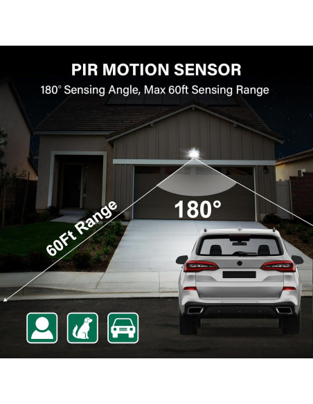 Sensor de Movimiento Treewell TMD182C - Paquete de 2, 180 Sensor de Movimiento Treewell TMD182C - Paquete de 2, 180