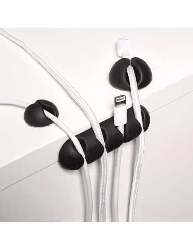 Clip de Cable Adhesivo Wrap-It Storage - Paquete de 28 Piezas