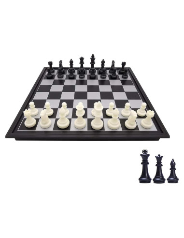 Juego de Ajedrez Magnético Portátil ZeJlo 19.81 cm Plegable