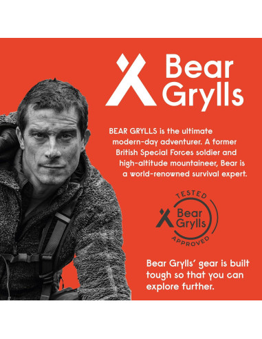 Mochila de Hidratación Bear Grylls 65L + 5L para Aventura