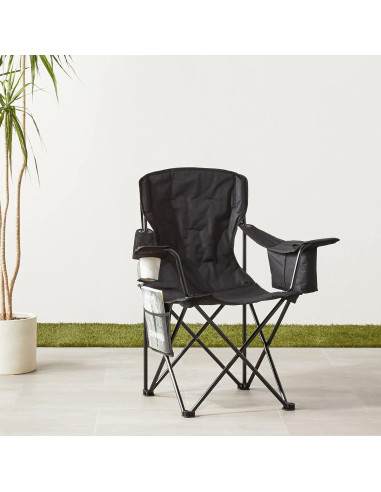 Silla de Camping Plegable Amazon Basics Acolchada