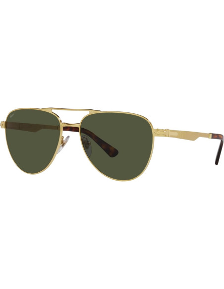 Gafas de sol Persol PO1003S Aviador Dorado Verde 58mm Gafas de sol Persol PO1003S Aviador Dorado Verde 58mm
