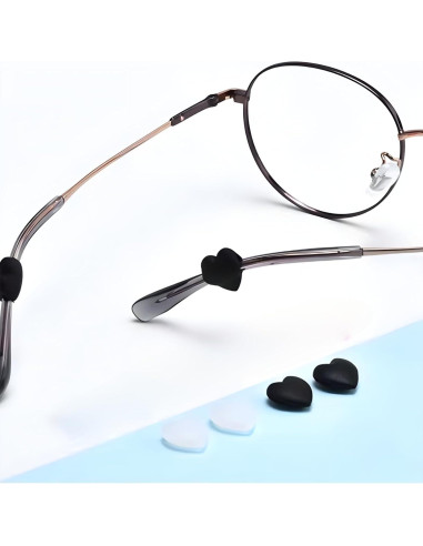 Grapas Antideslizantes para Gafas de Silicona - 6 Pares
