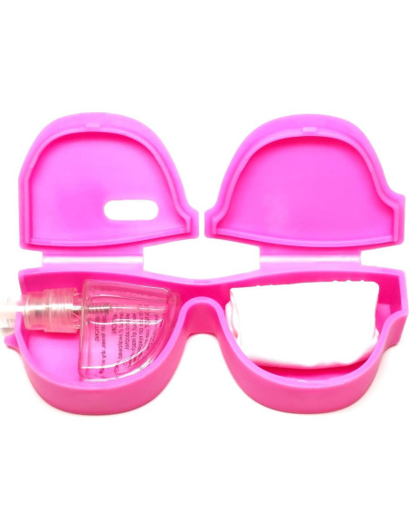 Kit Limpiador de Lentes Calabria Kool Klean 15 ml Rosa Fucsia Kit Limpiador de Lentes Calabria Kool Klean 15 ml Rosa Fucsia