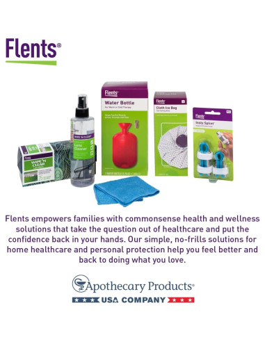 Toallitas para Lentes Flents Wipe 'N Clear 20 Unidades Biodegradables