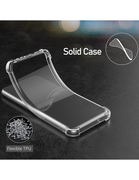 Funda protectora delgada TPU transparente Google Pixel 9 Pro XL Funda protectora delgada TPU transparente Google Pixel 9 Pro XL