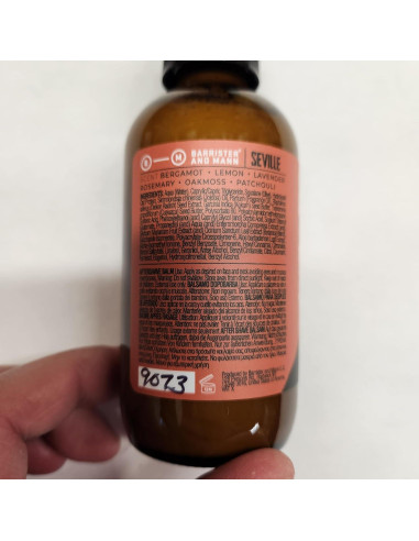 Bálsamo After Shave Barrister y Mann 106.3 g | Hidratante Facial