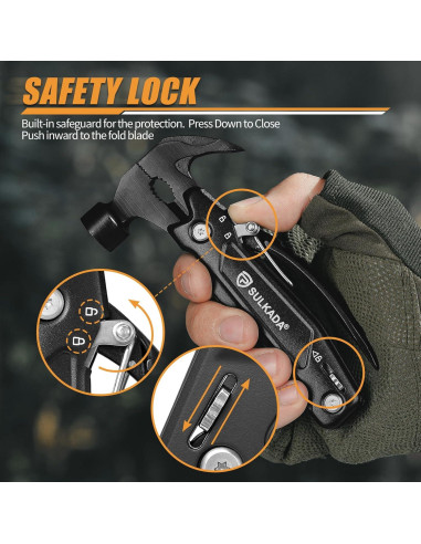 Herramienta Multifuncional SULKADA 15 en 1 Plegable