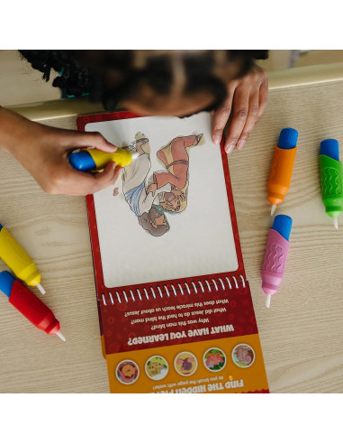 Set de 5 Pinceles Acuáticos Multicolores KangaToys para Niños