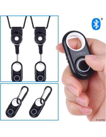 Control Remoto Inalámbrico CamKix para Cámara - Paquete de 2 - Blanco Control Remoto Inalámbrico CamKix para Cámara - Paquete de 2 - Blanco