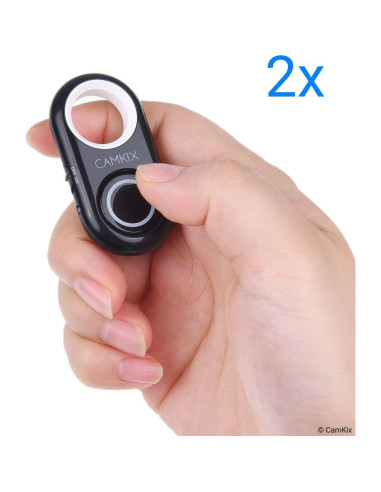 Control Remoto Inalámbrico CamKix para Cámara - Paquete de 2 - Blanco