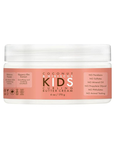 Crema para Rizos SheaMoisture Coco y Hibisco Niños 170 g