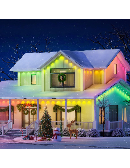 Luz de Cadena Inteligente Yeelight 30.48 m LED RGB IP67 Luz de Cadena Inteligente Yeelight 30.48 m LED RGB IP67