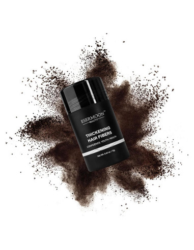Fibras para Cabello Fino Esermoon Marrón Oscuro 11.83g
