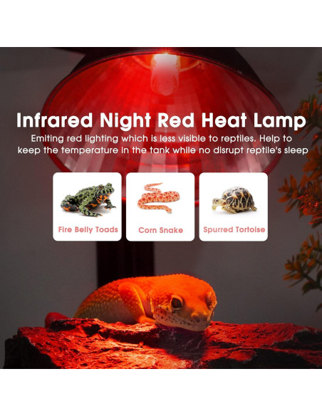 Bombillas de Calor Infrarrojo Briignite G9 para Reptiles 50W Bombillas de Calor Infrarrojo Briignite G9 para Reptiles 50W