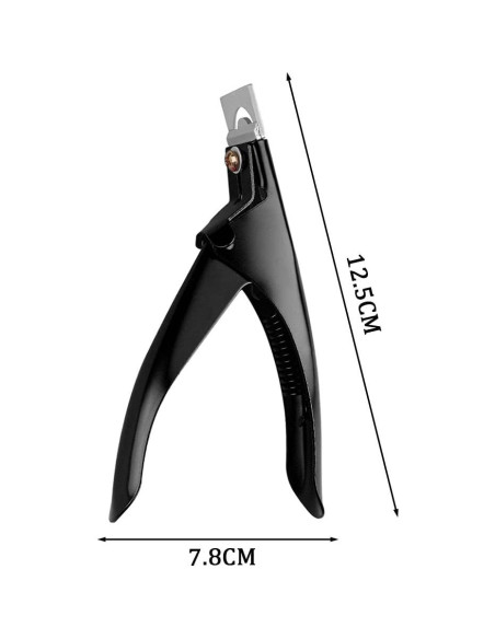 Cortador de Uñas Acrílicas SUMAJU Profesional Negro 12.7 cm Cortador de Uñas Acrílicas SUMAJU Profesional Negro 12.7 cm
