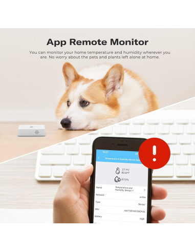 Sensor de Temperatura y Humedad Zigbee ThirdReality Lite
