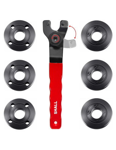 Kit Herramientas Amoladora Angular SHALL 6 Piezas 0,40 kg