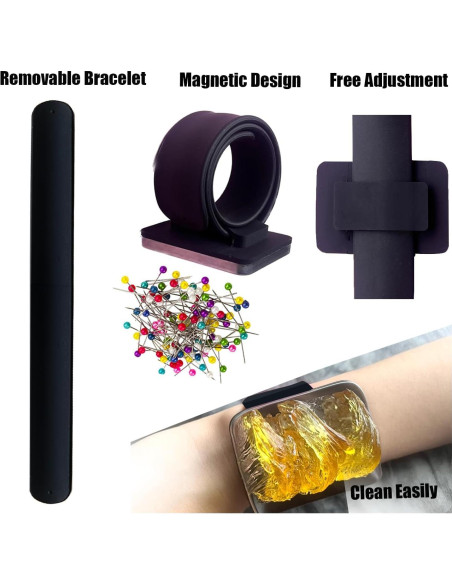 Banda Magnética para Estilistas Rabetly con Peine y Clips Banda Magnética para Estilistas Rabetly con Peine y Clips
