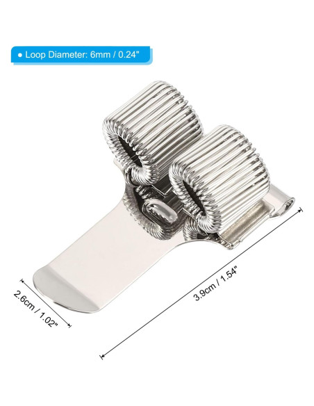 Porta Lápices Metálico PATIKIL, 2 Piezas Clips Organizador Porta Lápices Metálico PATIKIL, 2 Piezas Clips Organizador
