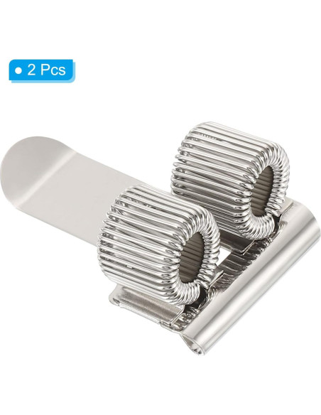 Porta Lápices Metálico PATIKIL, 2 Piezas Clips Organizador Porta Lápices Metálico PATIKIL, 2 Piezas Clips Organizador