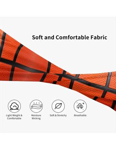 Cinta para la cabeza deportiva Bassyil unisex absorbente 38.1cm