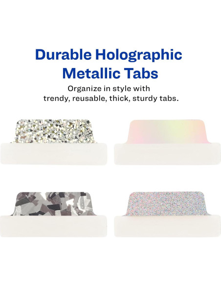 Pestañas Holográficas Avery Ultra Tabs 16 Unidades 6.4x1.3 cm Pestañas Holográficas Avery Ultra Tabs 16 Unidades 6.4x1.3 cm