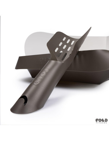 Juego de Suministros para Gatos FOLD4FRIENDS Plegable Gris