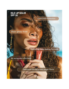 Bálsamo Labial Isle Cay Skin SPF 30 - Hidratante Vainilla 2