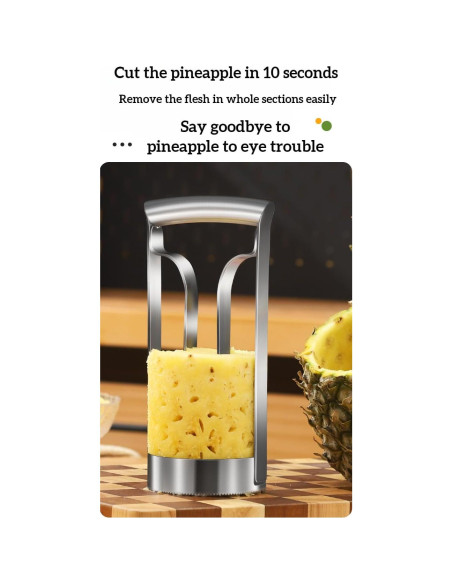 Pelador de Piña Acero Inoxidable Yongyoung 220g Compacto Pelador de Piña Acero Inoxidable Yongyoung 220g Compacto