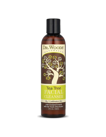 Limpiador Facial Dr. Woods 236 ml - Árbol de Té y Karité Limpiador Facial Dr. Woods 236 ml - Árbol de Té y Karité