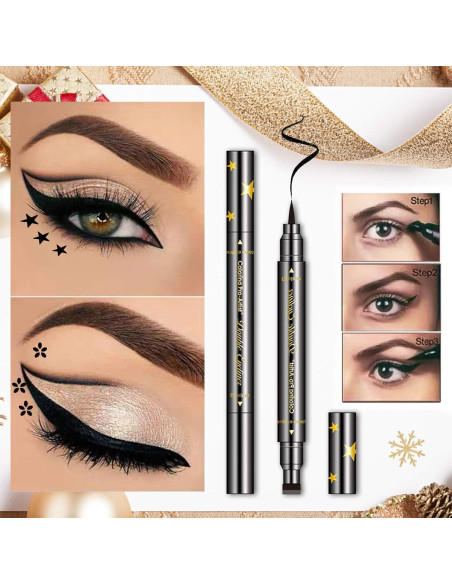 Set de 6 Lápices Delineador de Ojos Doble Cabeza Erinde Set de 6 Lápices Delineador de Ojos Doble Cabeza Erinde